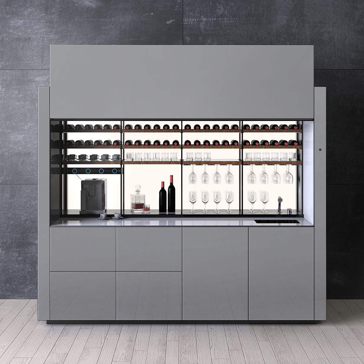 Designküchen mit Faulmann & Faulmann - Hersteller: Valcucine Modell: Logica Celata